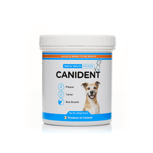 Canident Dog Dental Powder – Natural Seaweed Plaque Remover for Dogs