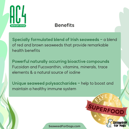AC4 | To Support Longevity and Wellness in Dogs - Seaweed For Dogs