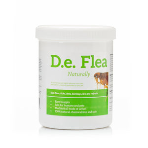 D.E Flea Naturally - Safe Flea, Tick & Mite Killer For Dogs & Animals - Seaweed For Dogs
