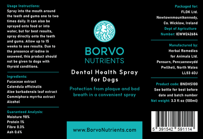Dental Health Spray for Dogs - Seaweed For Dogs