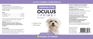 Oculus Prime | Natural Tear Stain Remover For Dogs - Seaweed For Dogs