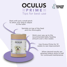 Charger l&#39;image dans la galerie, Oculus Prime | Natural Tear Stain Remover For Dogs - Seaweed For Dogs