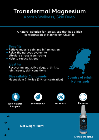 Transdermal Magnesium Oil for Dogs - Seaweed For Dogs